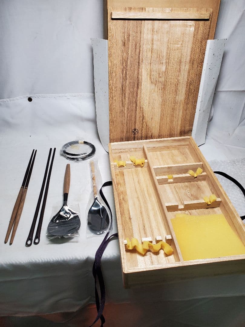 保管品　未使用未開封　御炭道具　清五郎造　桐箱入