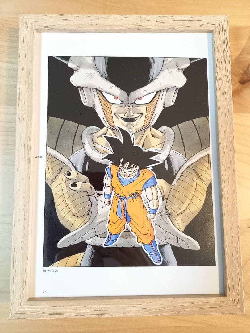 ドラゴンボール　扉絵　額付き　イラスト5点