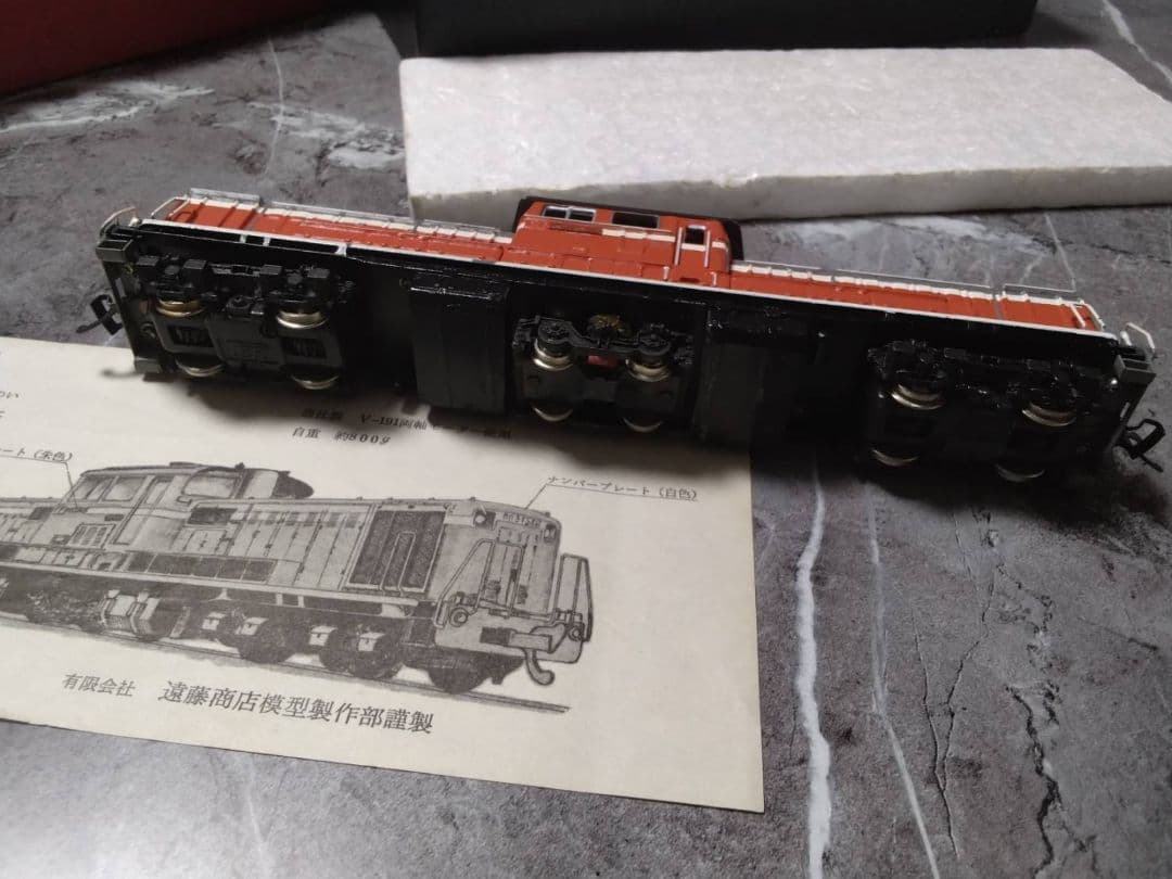 HOゲージ DD51 鉄道模型 エンドウ