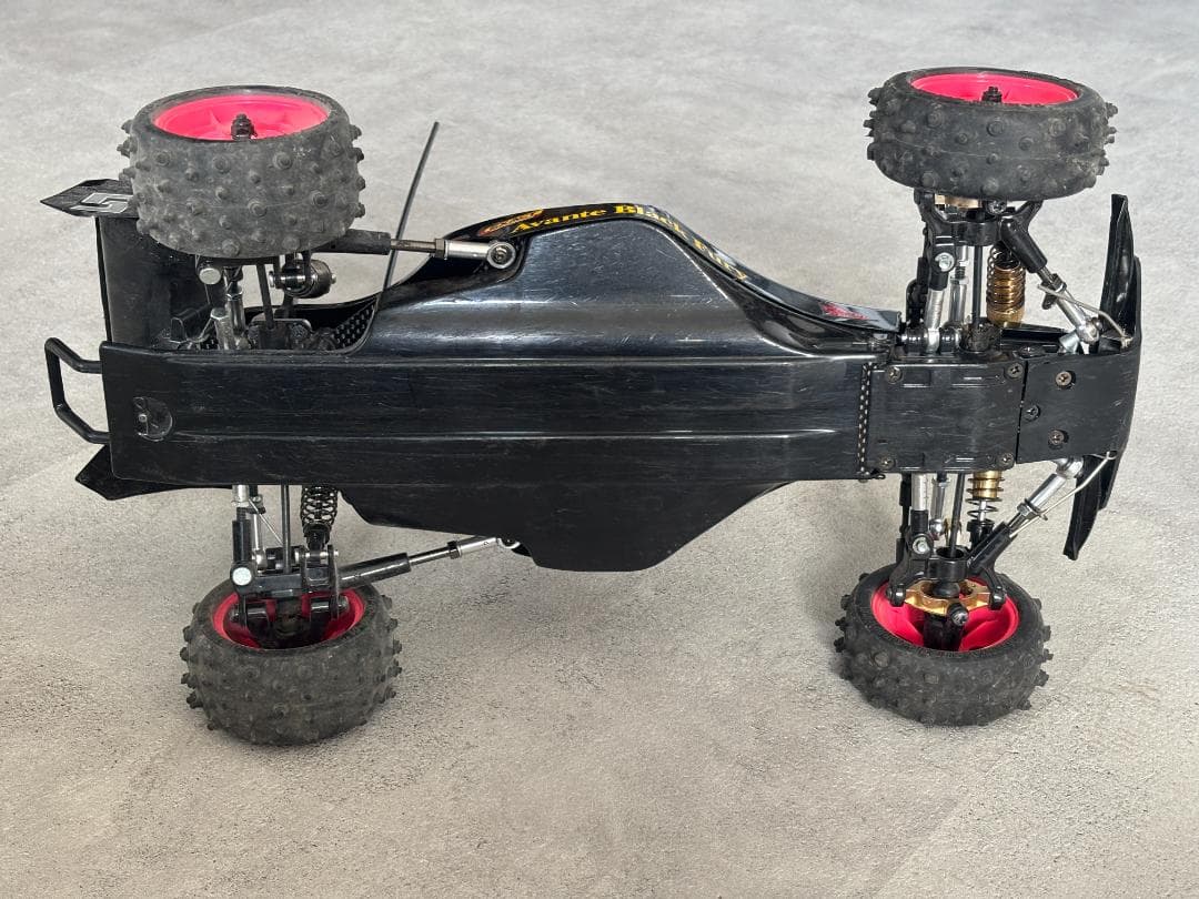 タミヤ 1/10 電動RCカー アバンテ ブラックスペシャル 中古車プロポ付