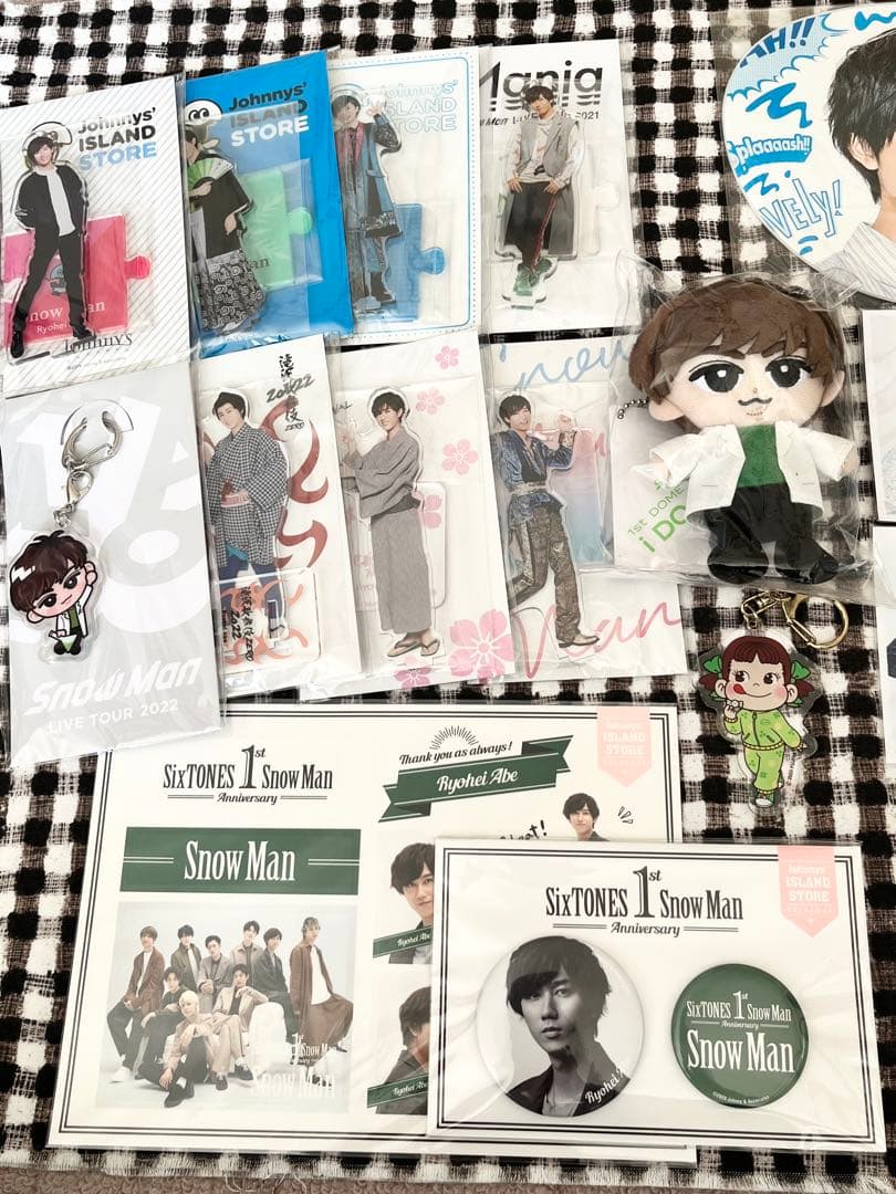 ☆ソフビ追加可能☆ Man 阿部亮平　アクスタ、すのチル　まとめ売り