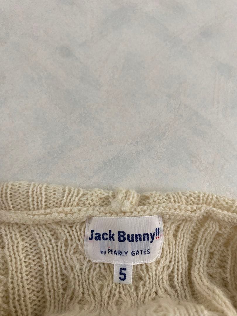 Jack Bunny!! ケーブルニットカーディガン 5 メンズ トグルボタン