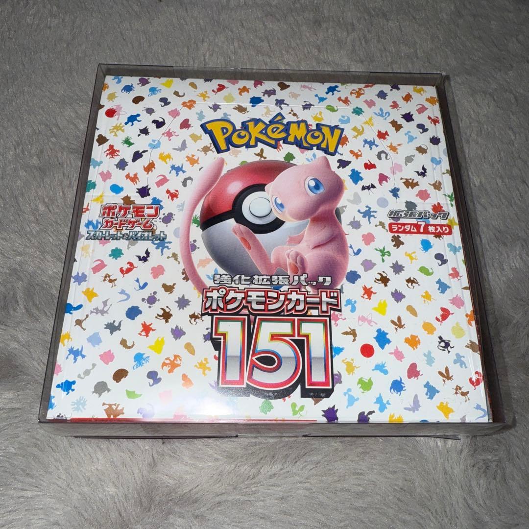 マ*s様 新品未開封 ポケモンカードゲーム 151 シュリンク付き 1BOX 即