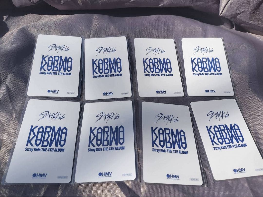 Straykids KARMA 会場限定 トレカ 8種 コンプ × 4 セット