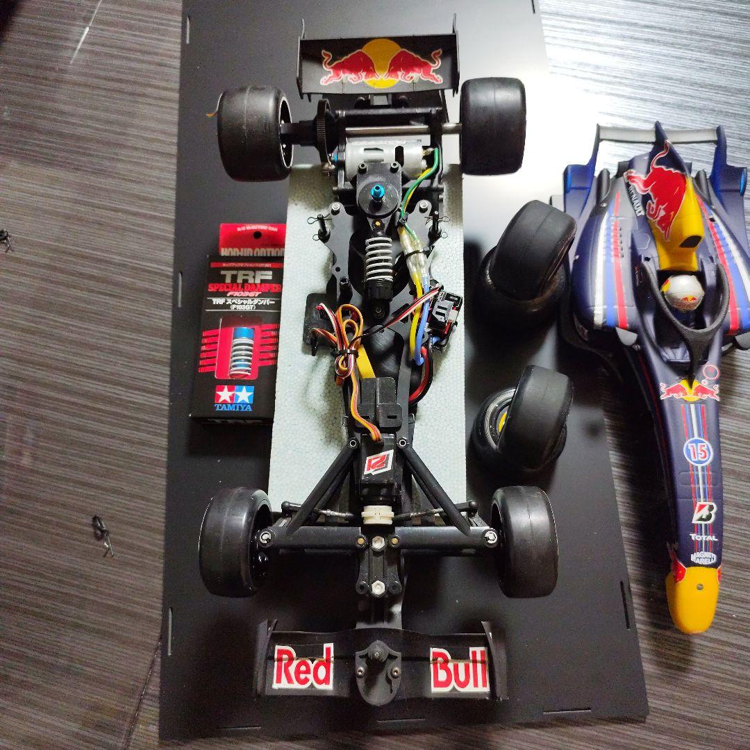 タミヤ1/10　F 104 レッドブル F 1 完成済み　メカ付き