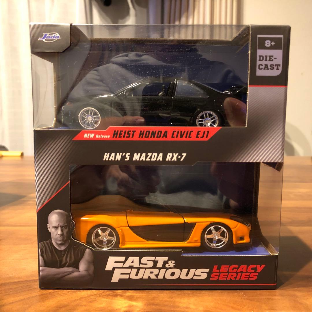 【美品】Fast & Furious ワイルドスピード　Jadatoys社 6台