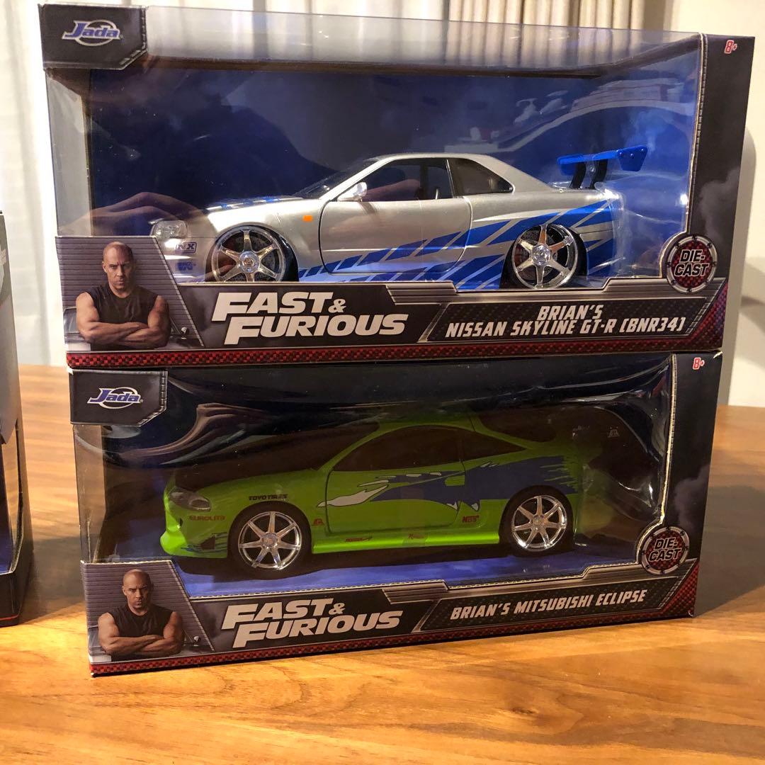 【美品】Fast & Furious ワイルドスピード　Jadatoys社 6台