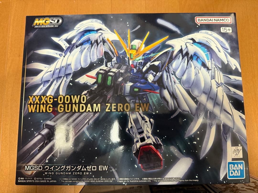 ガンプラセット MGSDウイングゼロEW 他