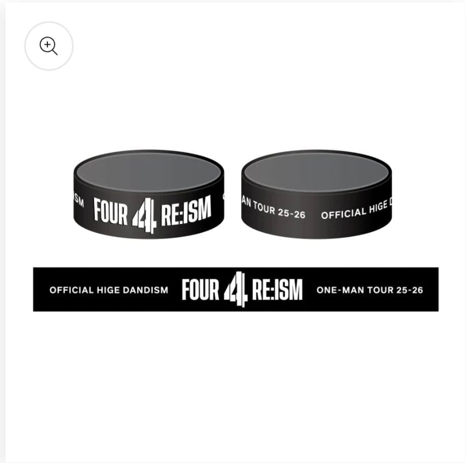 髭男FOUR-RE:ISM TシャツM、タオル、ラバーバンド3点セット新品未開封