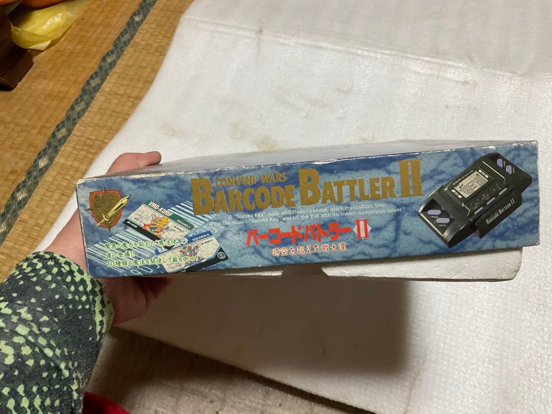 エポック社／バーコードバトラーII。時空を超えた戦士達。【説明書、箱付き】