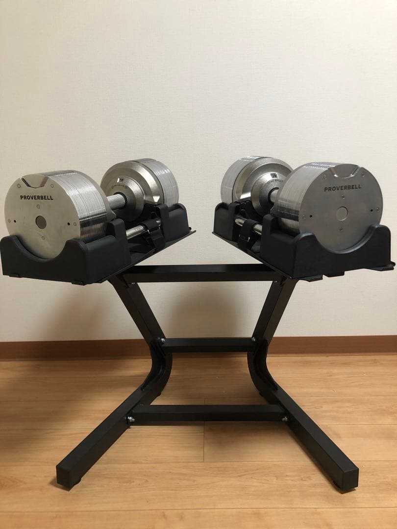 ③プロバーベル41.5kg×2(専用スタンド付き)