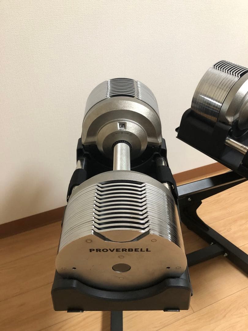 ③プロバーベル41.5kg×2(専用スタンド付き)