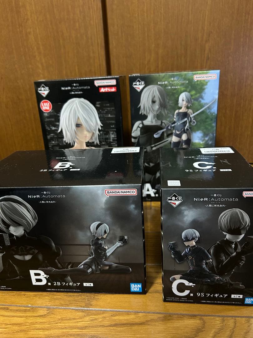 NieR:Automata ニーア 一番くじ A賞 B賞 C賞 ラストワン