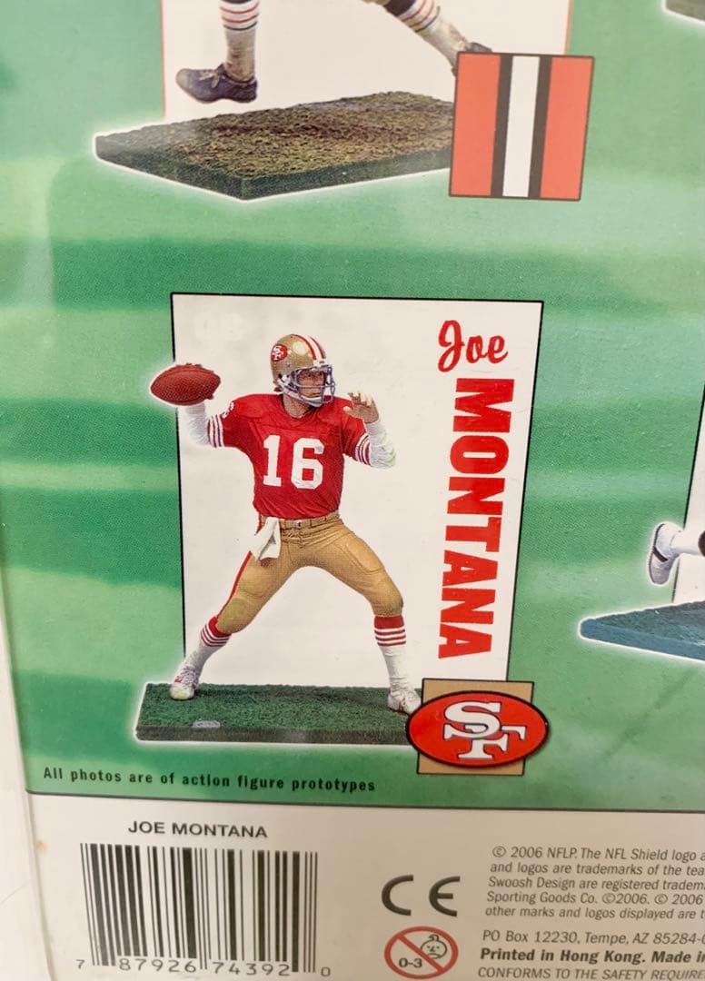 Mcfarlane マクファーレン NFL フィギュア ジョー・モンタナ（レア）