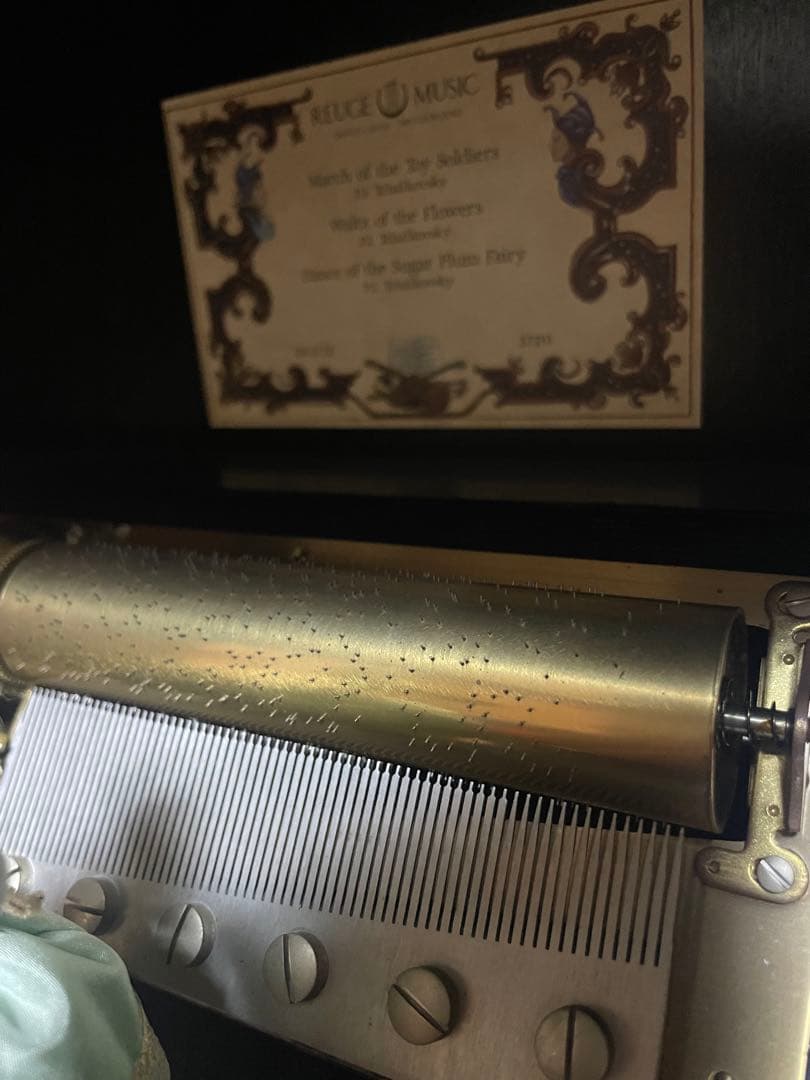 REUGE MUSIC リュージュ 72弁　オルゴール　バレリーナ