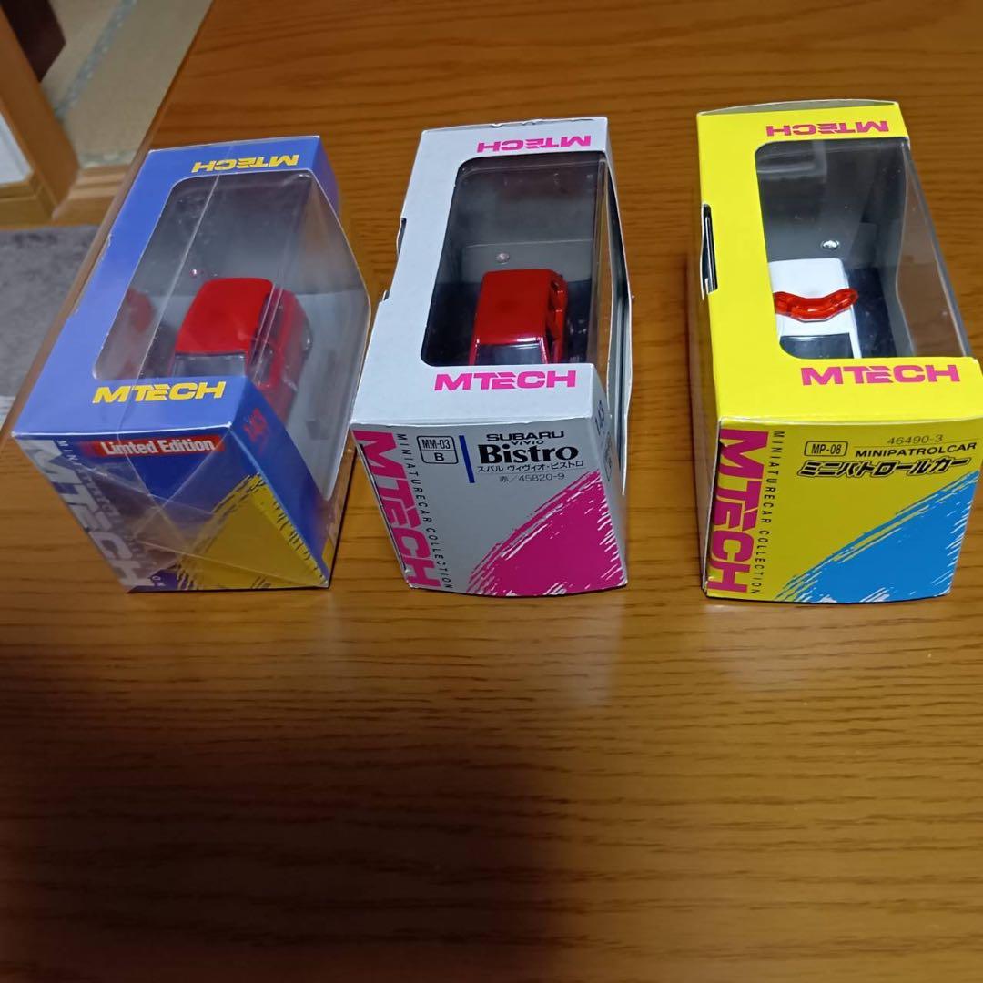 【3台セット】エムテック　エポック　ヴィッツ　ヴィヴィオ　ビストロ　1/43