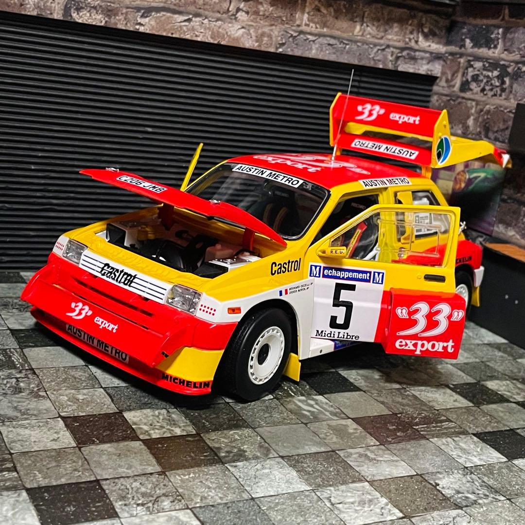 1/18 SUNSTAR MG メトロ 6R4 1986 \"33 export\"