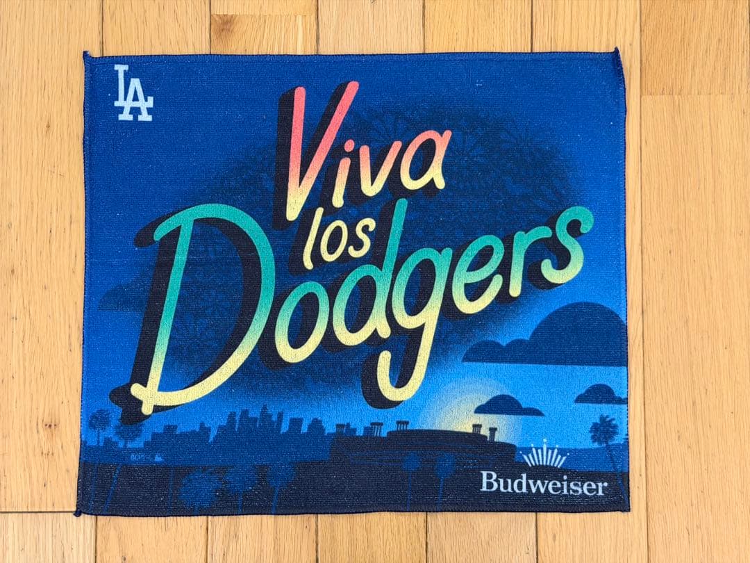 ロサンゼルスドジャース Dodgers ラリータオル9枚＋マフラー