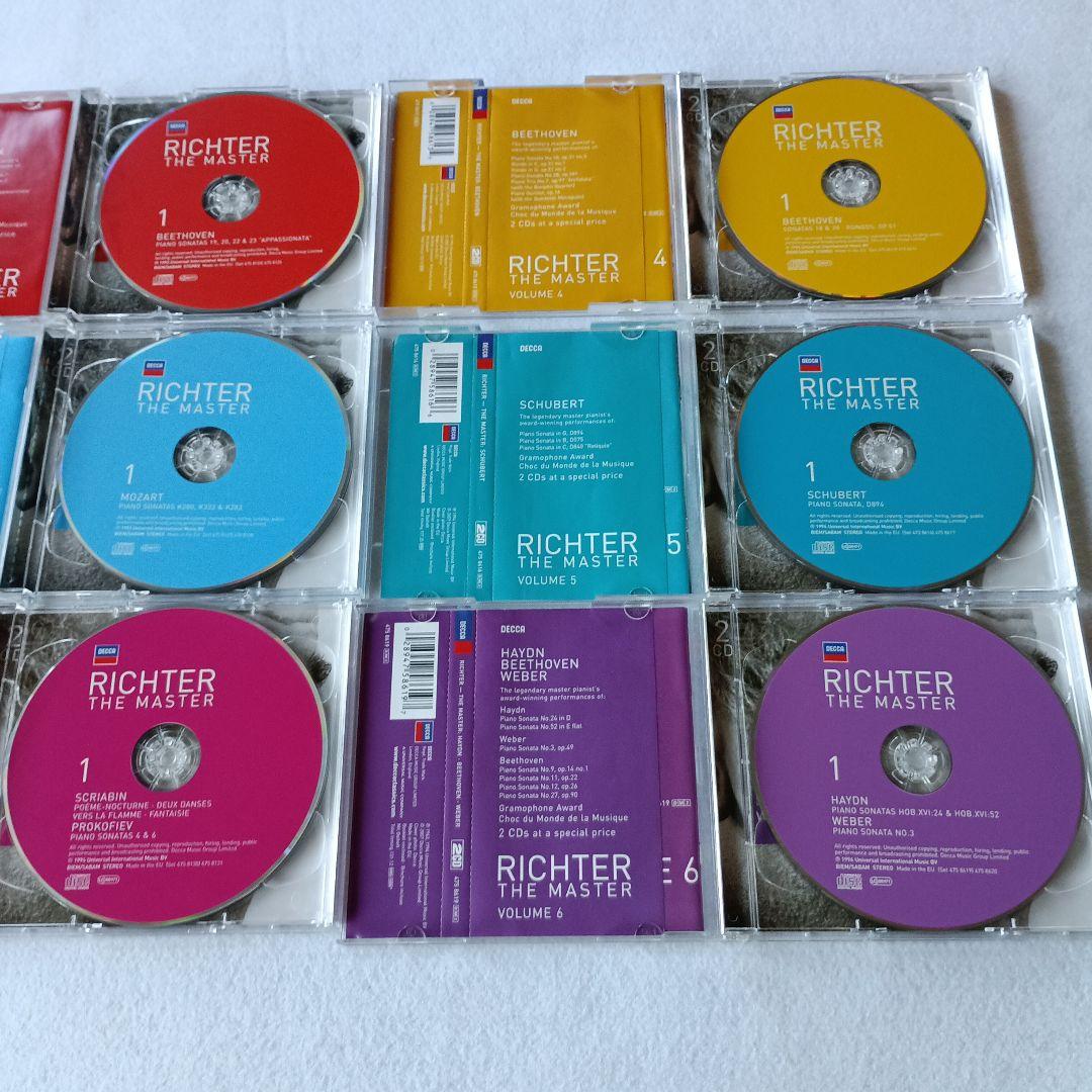 限定盤 リヒテル ザ・マスター・シリーズ 10巻 20CD 帯付き