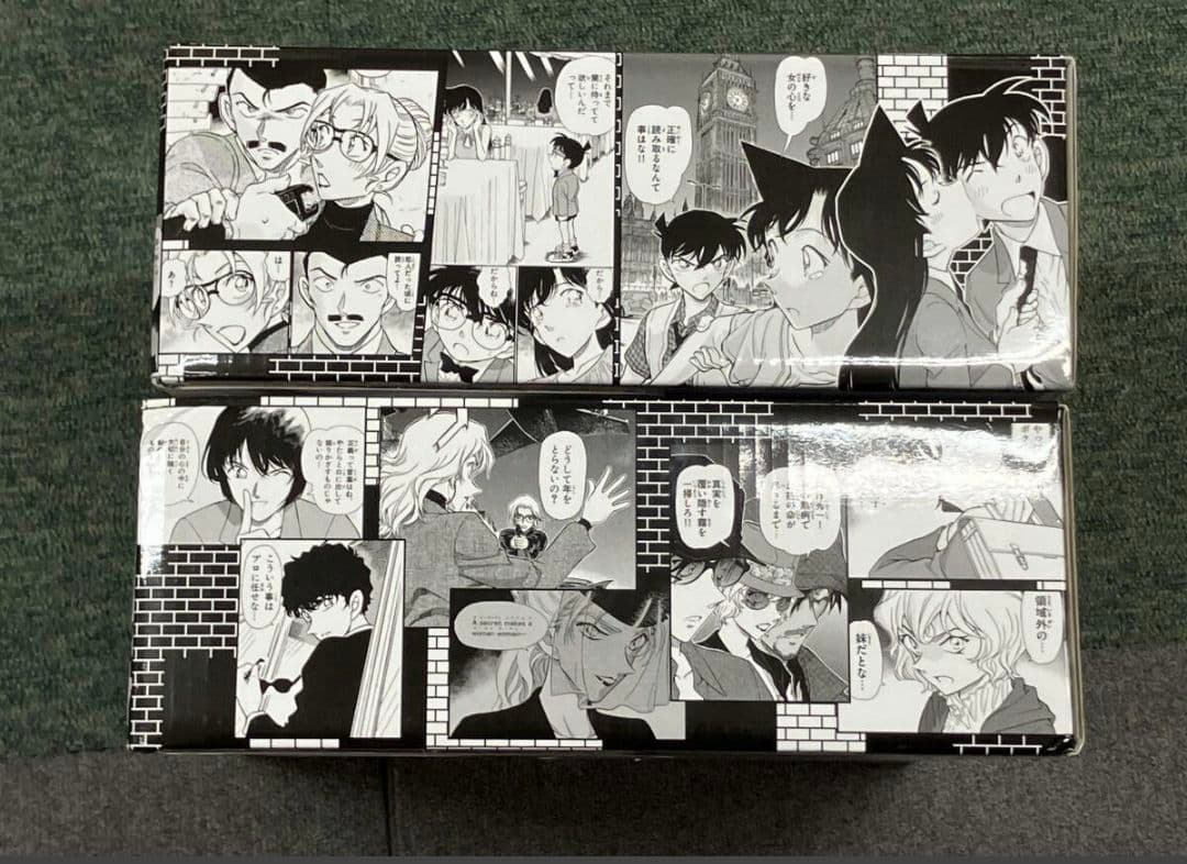 名探偵コナン1〜100巻 100巻記念オリジナル収納BOX＋101巻〜107巻