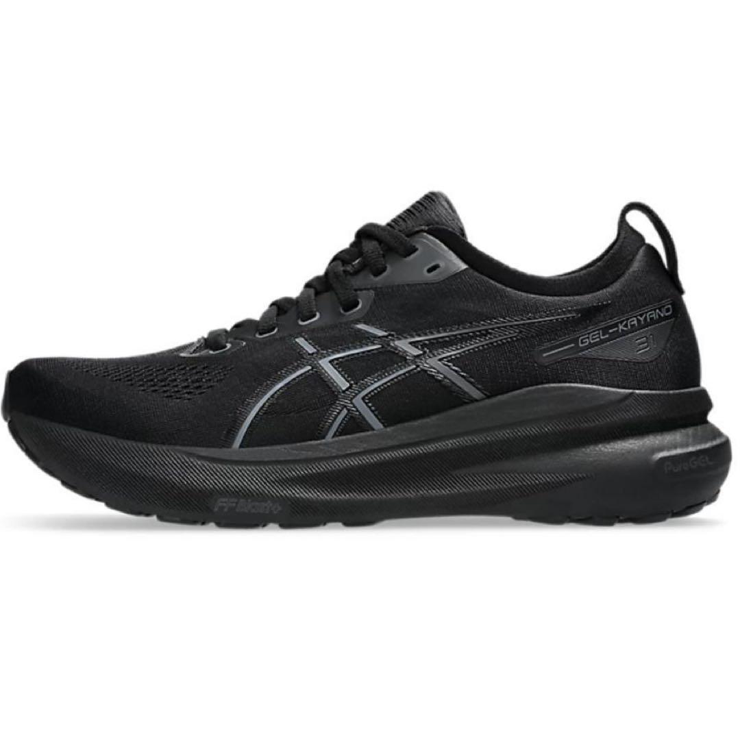 アシックス『ランニングシューズGEL-KAYANO31 BLACK25.0cm』