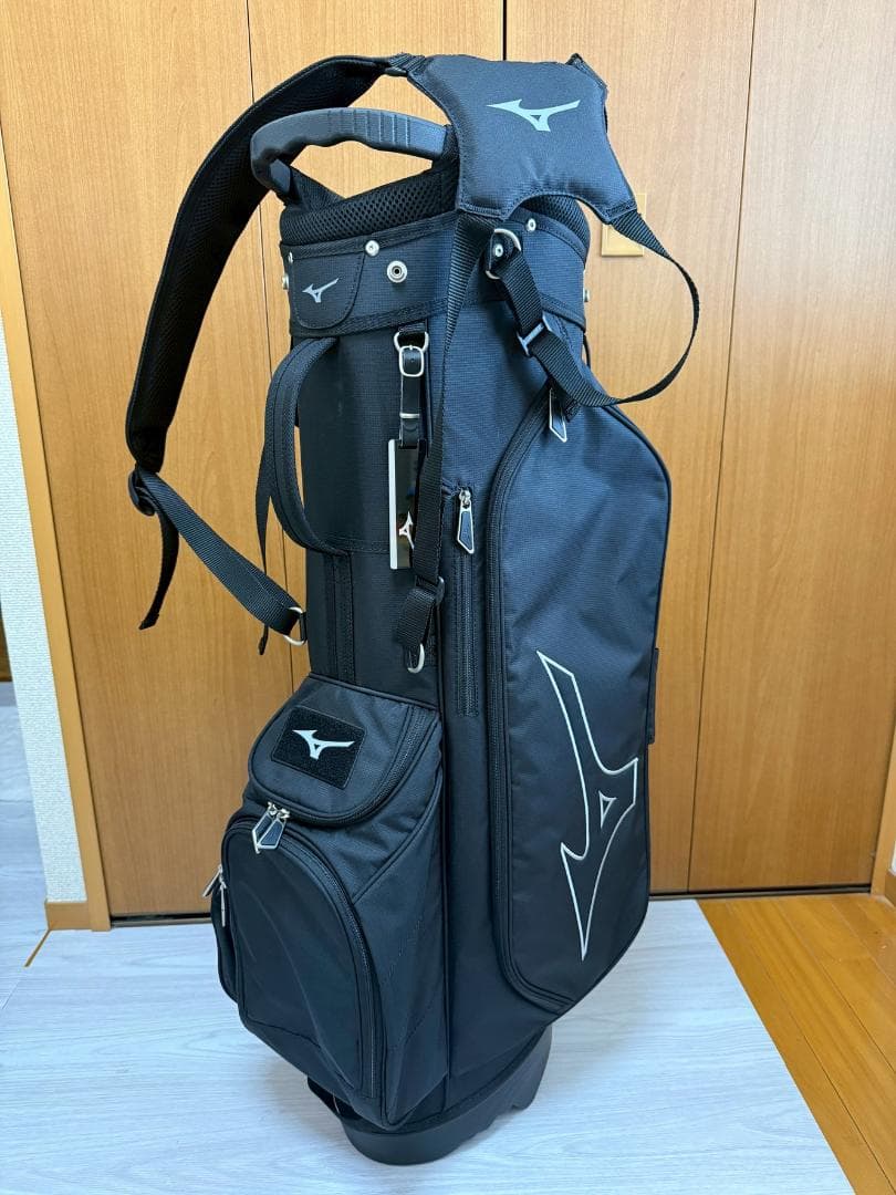 ミズノ ゴルフ キャディバッグ ツアー スタンド ブラック 5LJC2225