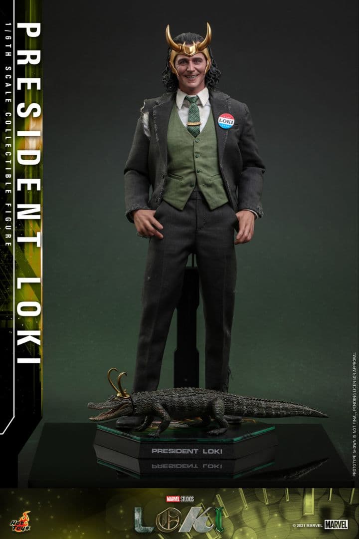 【新品未開封】ホットトイズ プレジデントロキ 大統領 1/6スケールフィギュア