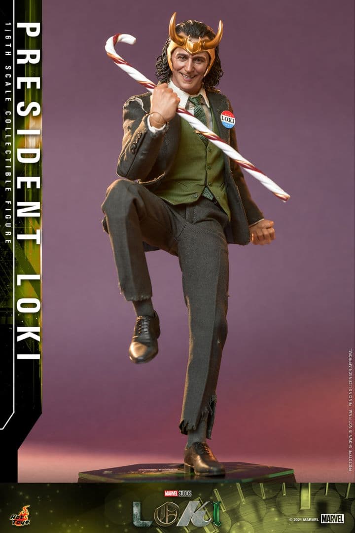 【新品未開封】ホットトイズ プレジデントロキ 大統領 1/6スケールフィギュア