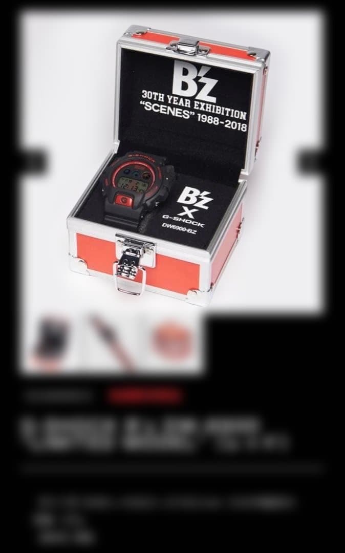 【新品】B'z 30th 記念コラボ G-SHOCK レッド