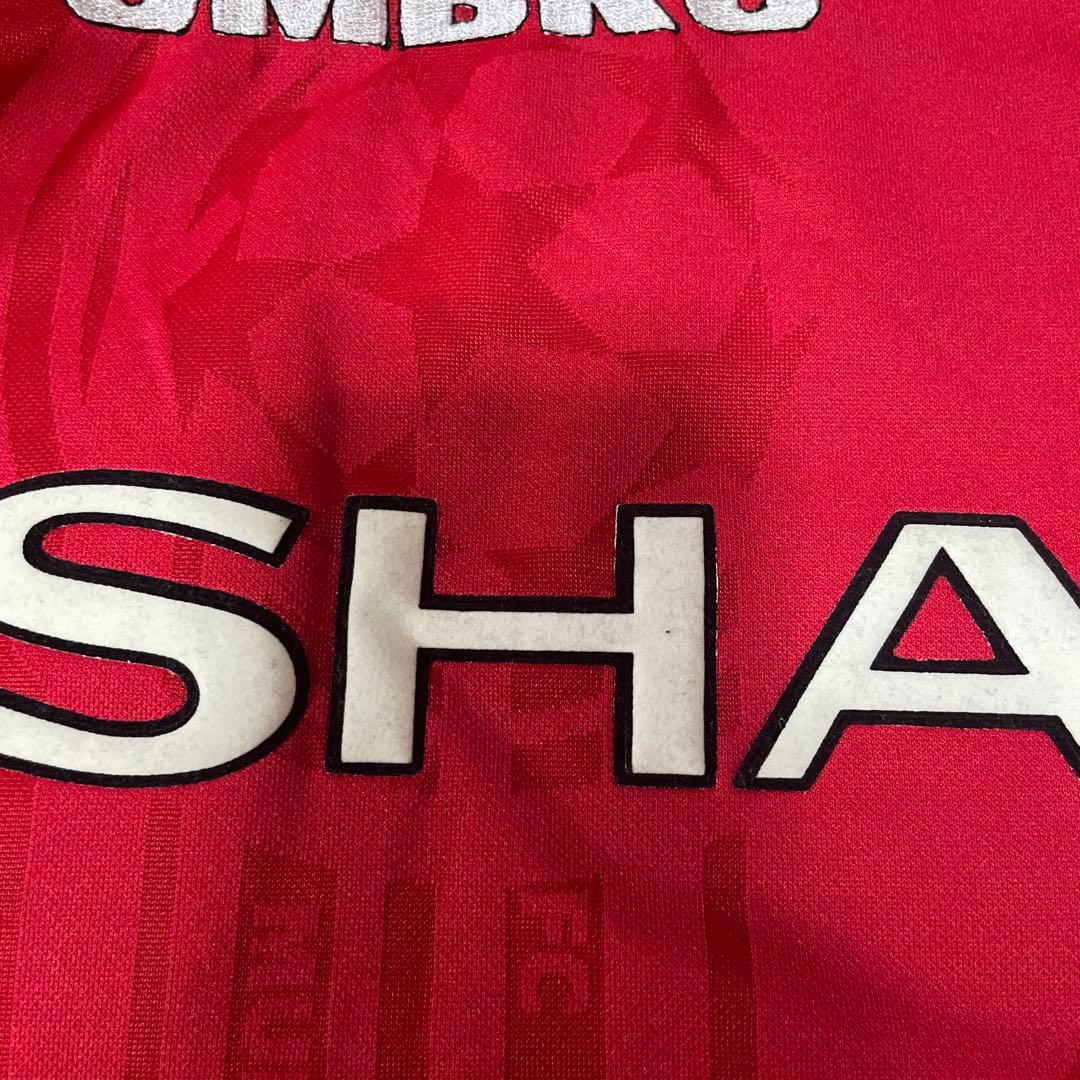 UMBRO マンチェスターユナイテッド　ベッカム　ユニホーム　Lサイズ
