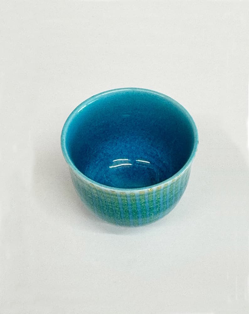 小野珀子／ 釉裏金彩 ぐいのみ