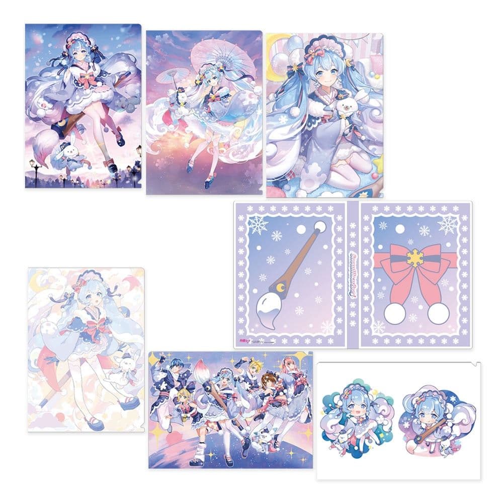 初音ミク クリアファイル 30枚 クリアファイルホルダー