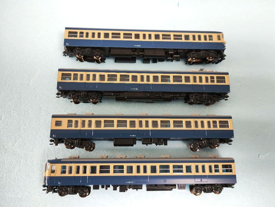 【KATO】Nゲージ115系+クモユニ82　電車9両セット