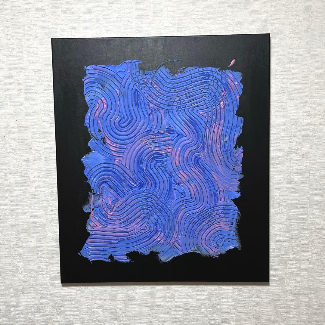 F20 大型サイズ　テクスチャーアート パネルアート 現代アート　抽象画