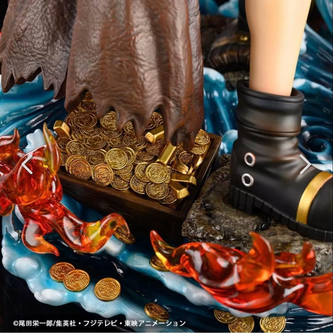 【超大型】ワンピース ログコレクション エース 1/4 スタチュー フィギュア