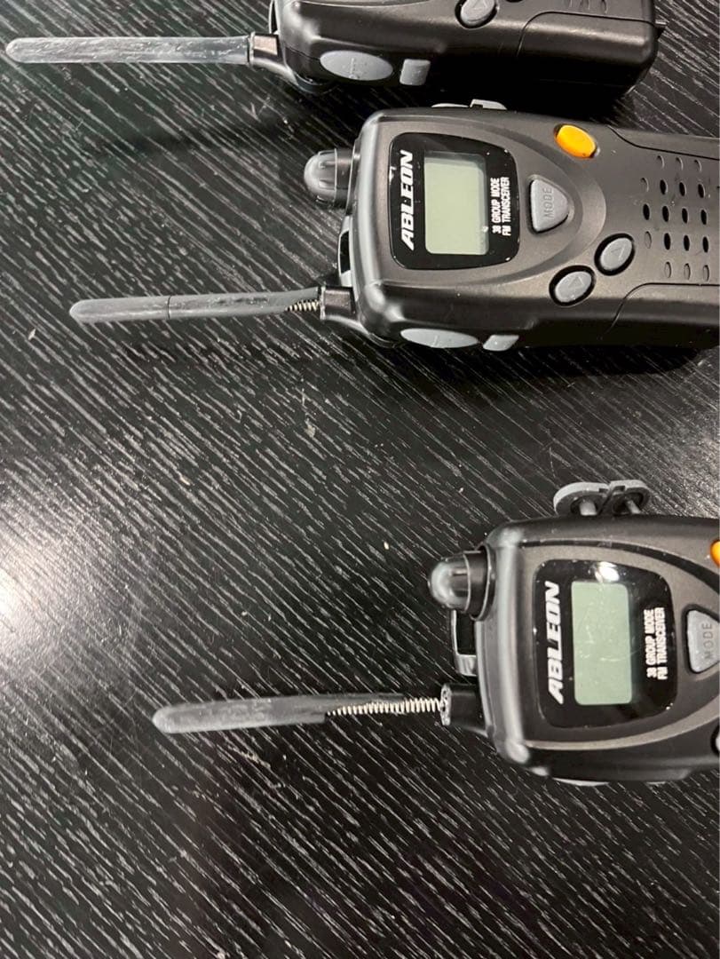 【業務用トランシーバー ABLEON AT-20】 イヤホンマイク付き 10台