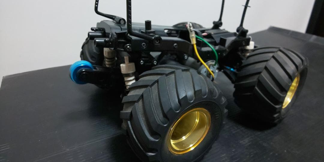 タミヤ ワイルドウィリー2 WR-02シャシー 組み立て済み未走行