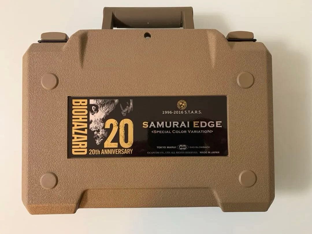 新品同様　東京マルイ バイオハザードサムライエッジ ガスガン 20周年記念モデル