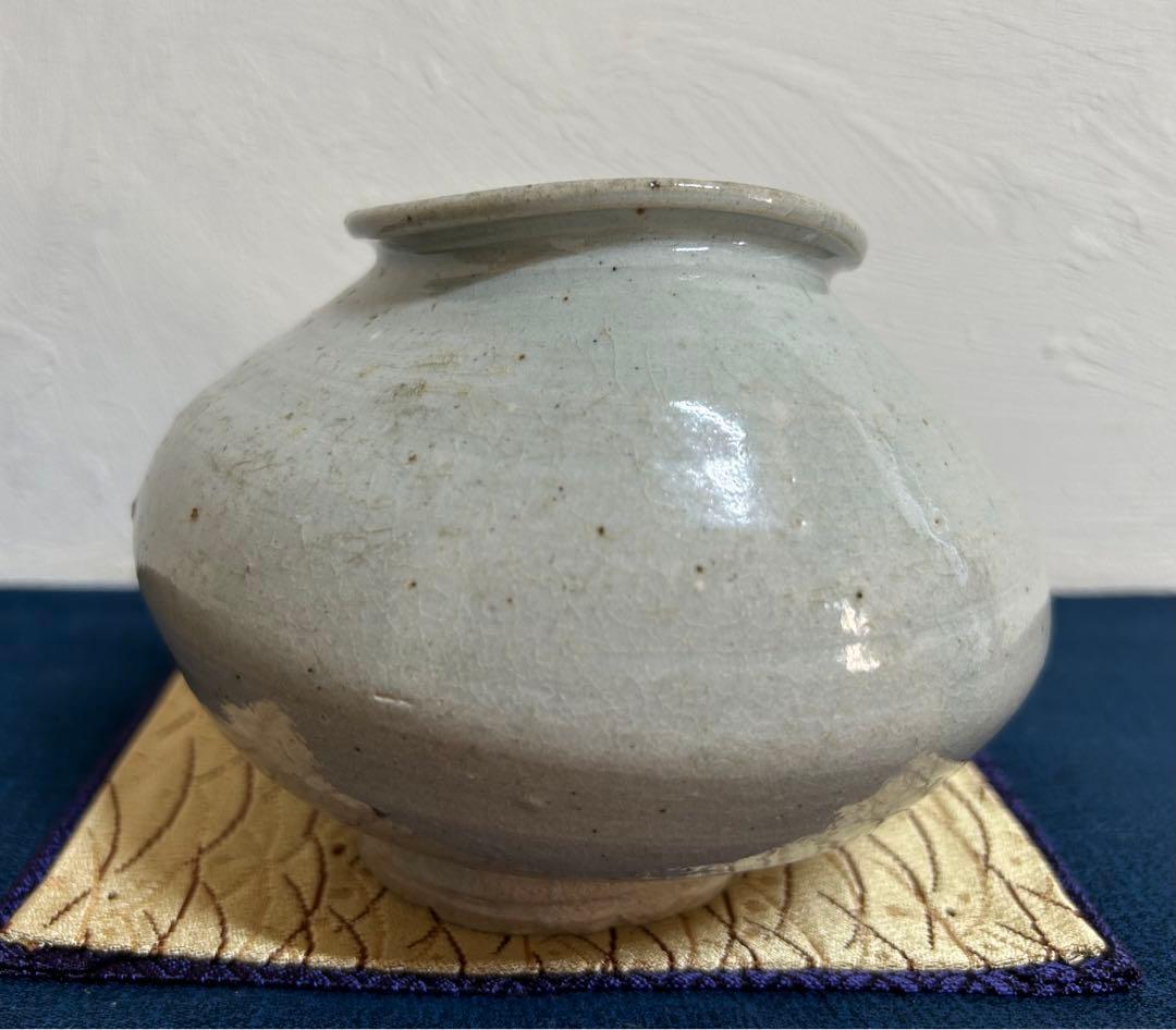 李朝　堅手壺