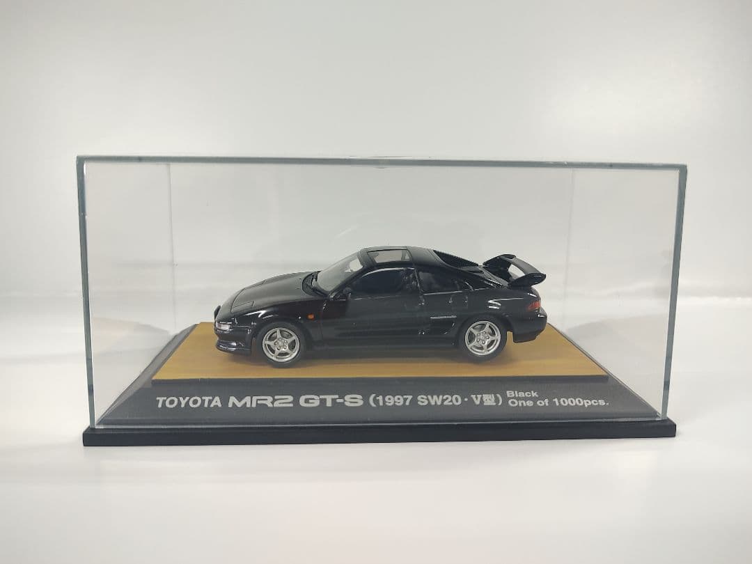 トサ MR2 GT-S (1997 SW20) ブラック 1/43 ミニカー