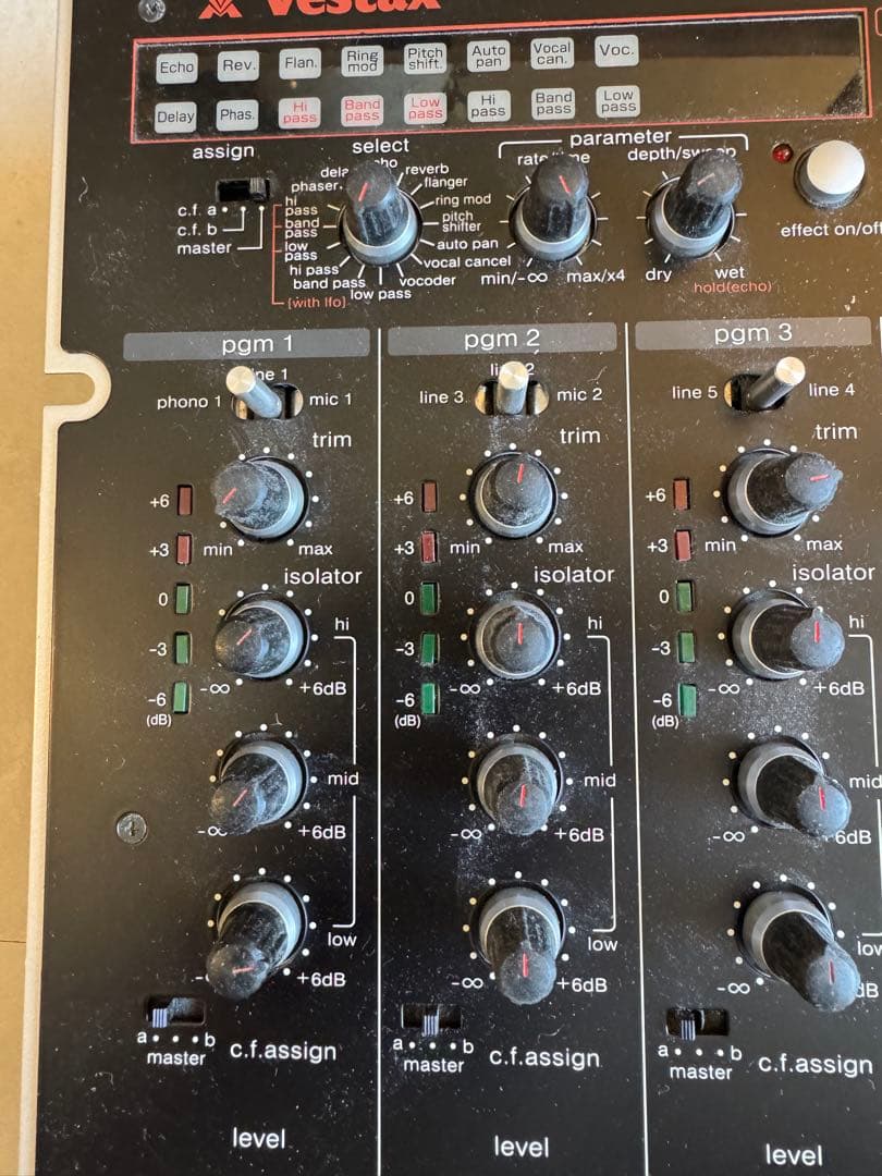 Vestax PMC-280 DJミキサー