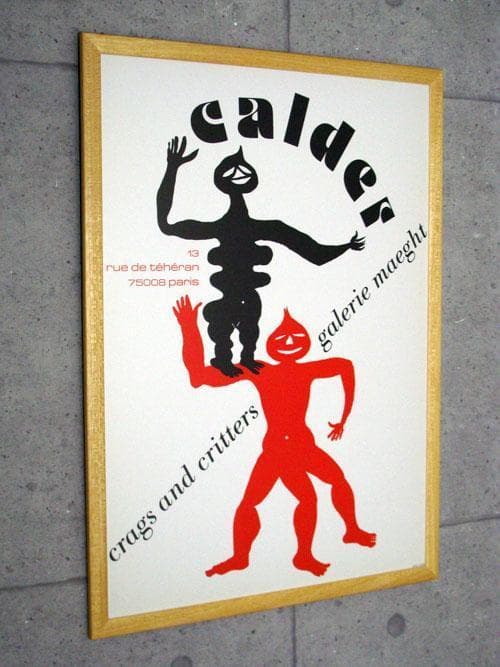 CRAGS AND CRITTERS/カルダー/ポスター/ Calder