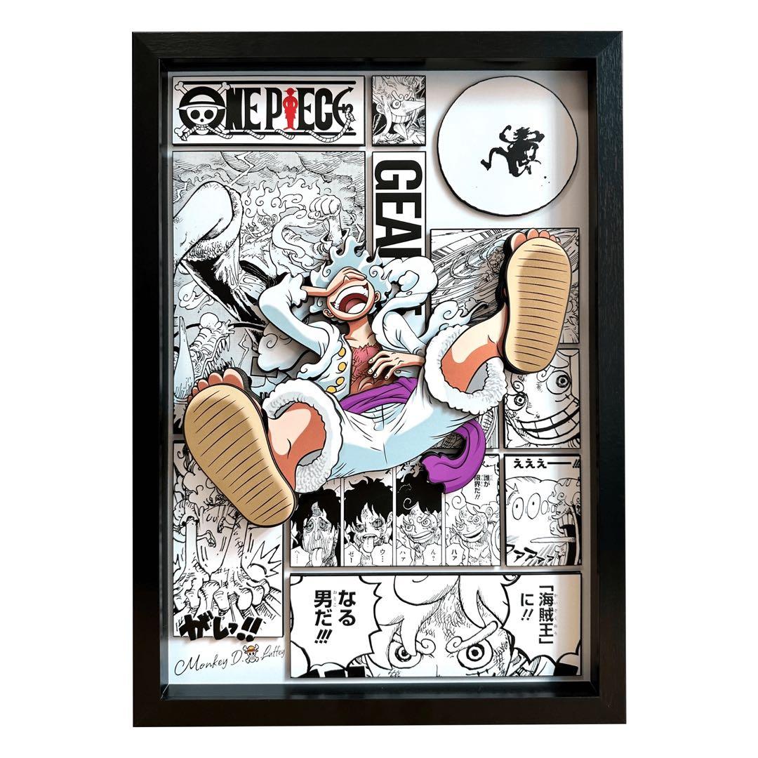 (日本語版)ONE PIECE ギア5 ニカ ルフィ 3Dアート