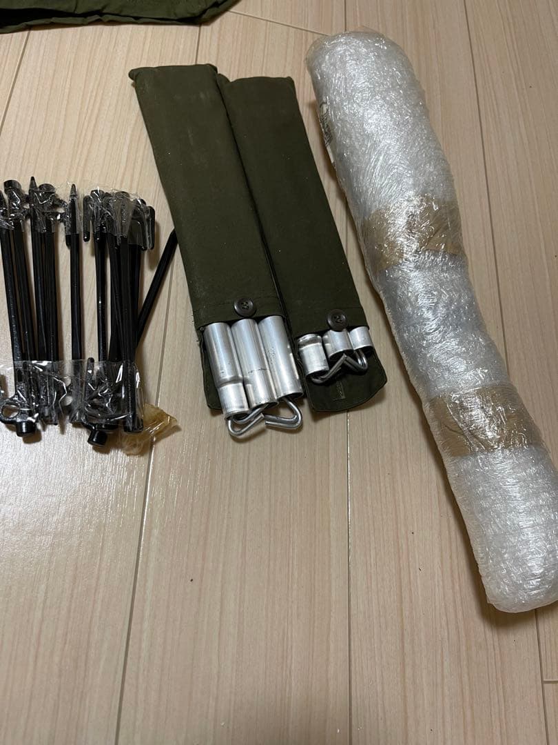 軍幕　本物　キャンプ　テント　アウトドア