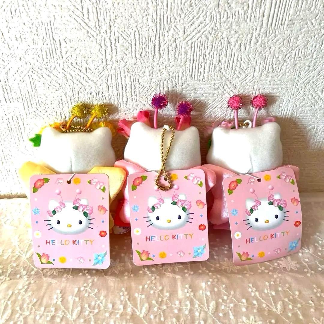 希少‼️花の妖精フラワーフェアリーキティ 3体セット入手困難‼️全タグ付き