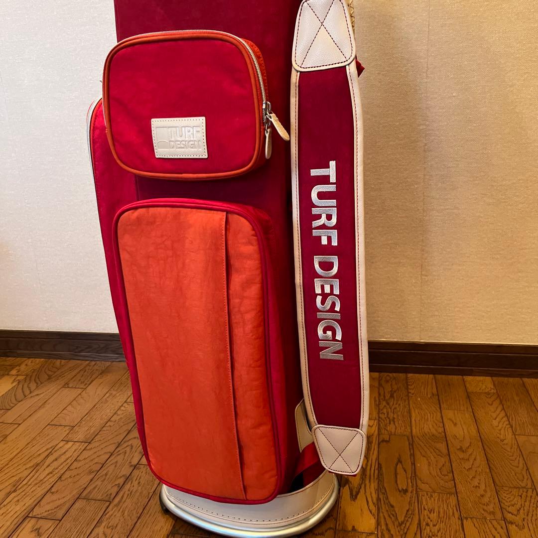 さとっち　TURF DESIGN キャディバッグ