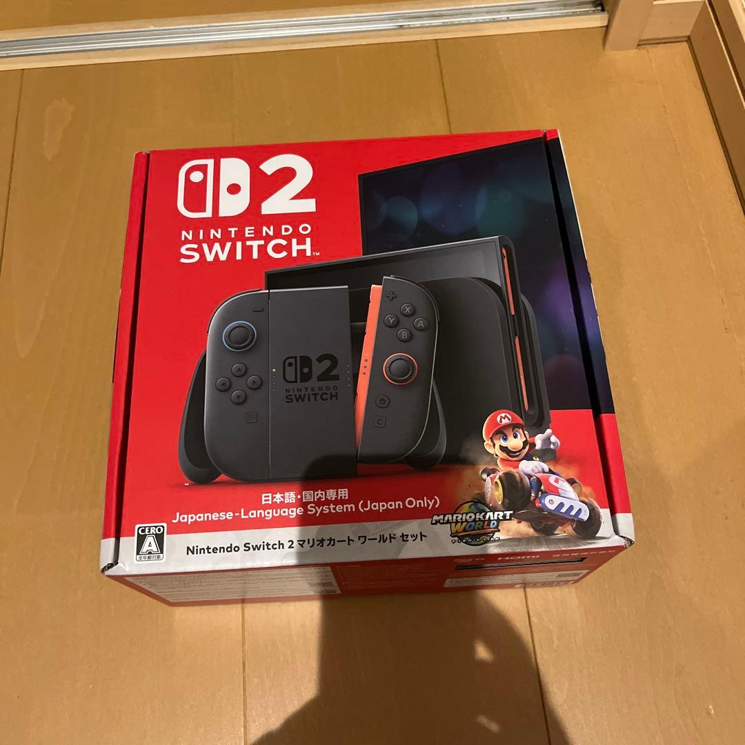 新品　Nintendo Switch 2 マリオカート特典本体 日本語専用