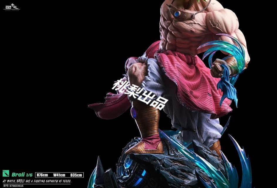 新品未開封『ドラコンボール』 超サイヤ人　ブロリー　ガレージキット スタチュー