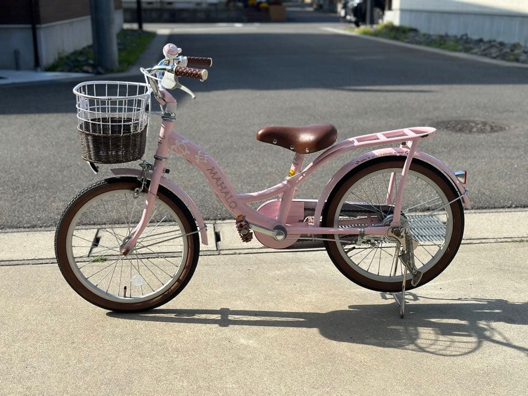 幼児自転車　マハロキッズ18　ピンク
