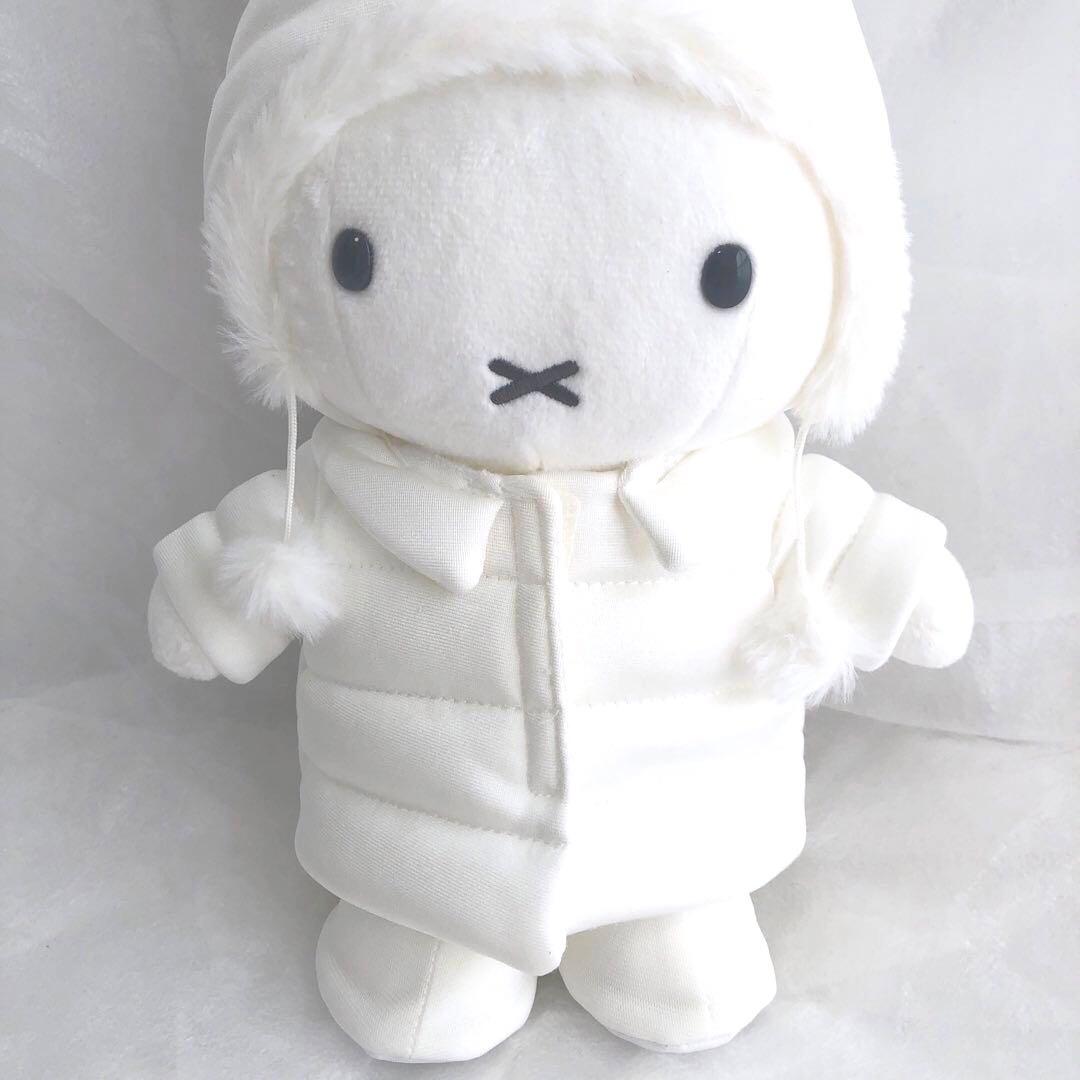 完売品 新品 タグ付き ミッフィースタイル干支 うさぎ ダウンコートぬいぐるみ
